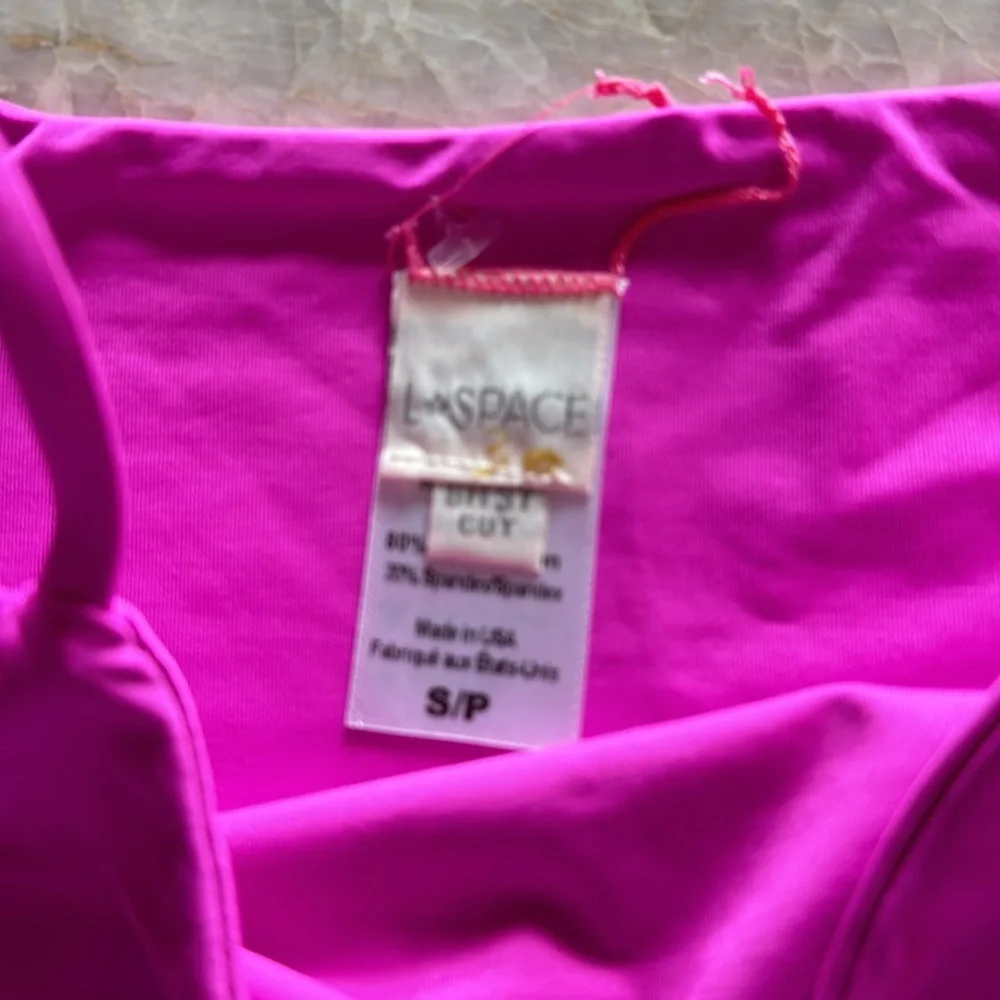 NWOT L*SPACE Fuchsia‎ Harrington Bikini Bottom Retails $119